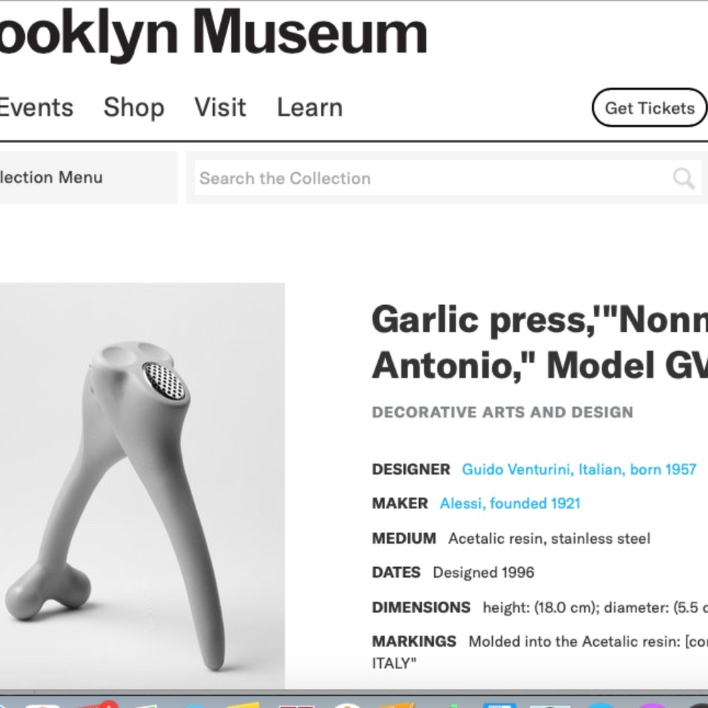 Garlic Press - Alessi - Italian - Picture 7 of 7